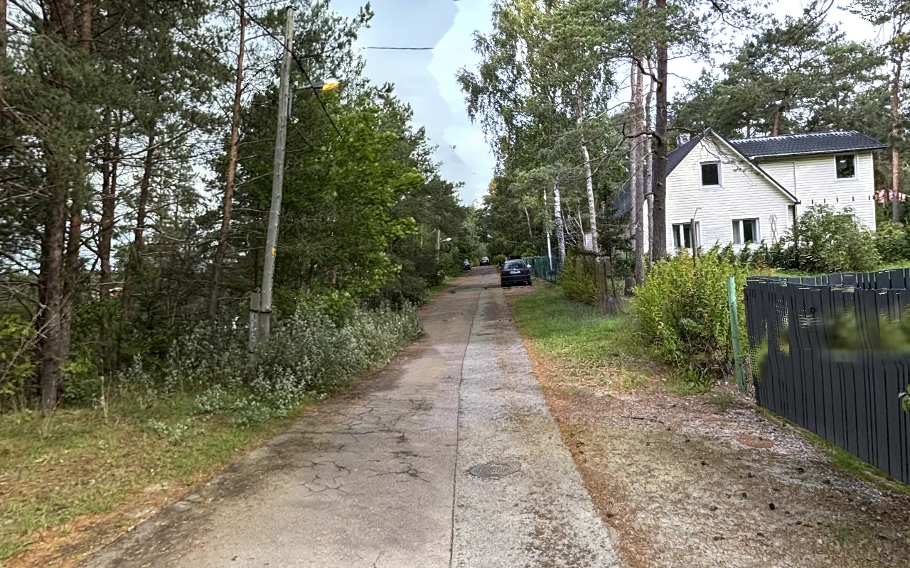Standbild aus dem Scan: Straße